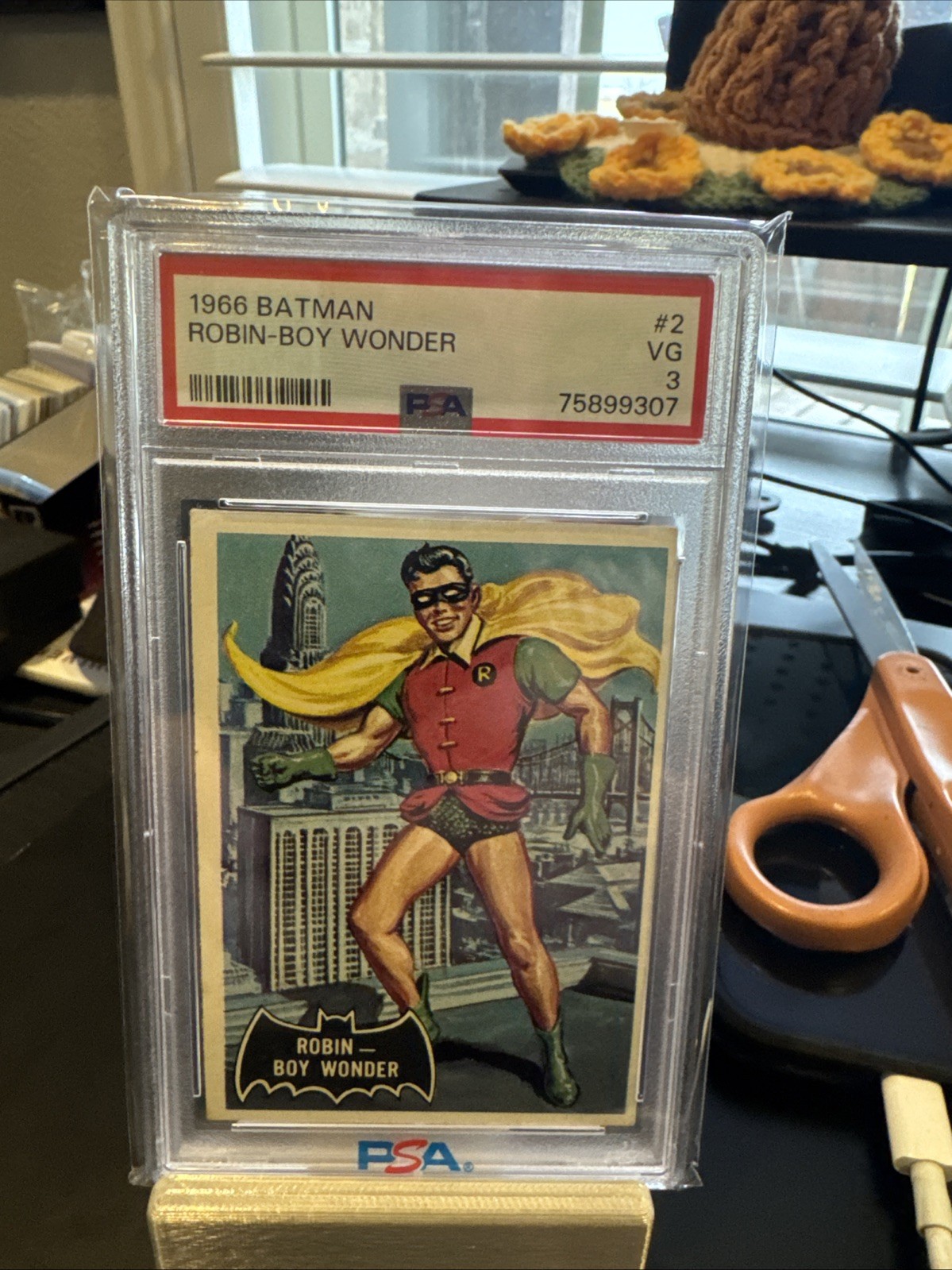 1966 Topps Batman #2 Robin - Boy Wonder RC PSA 3