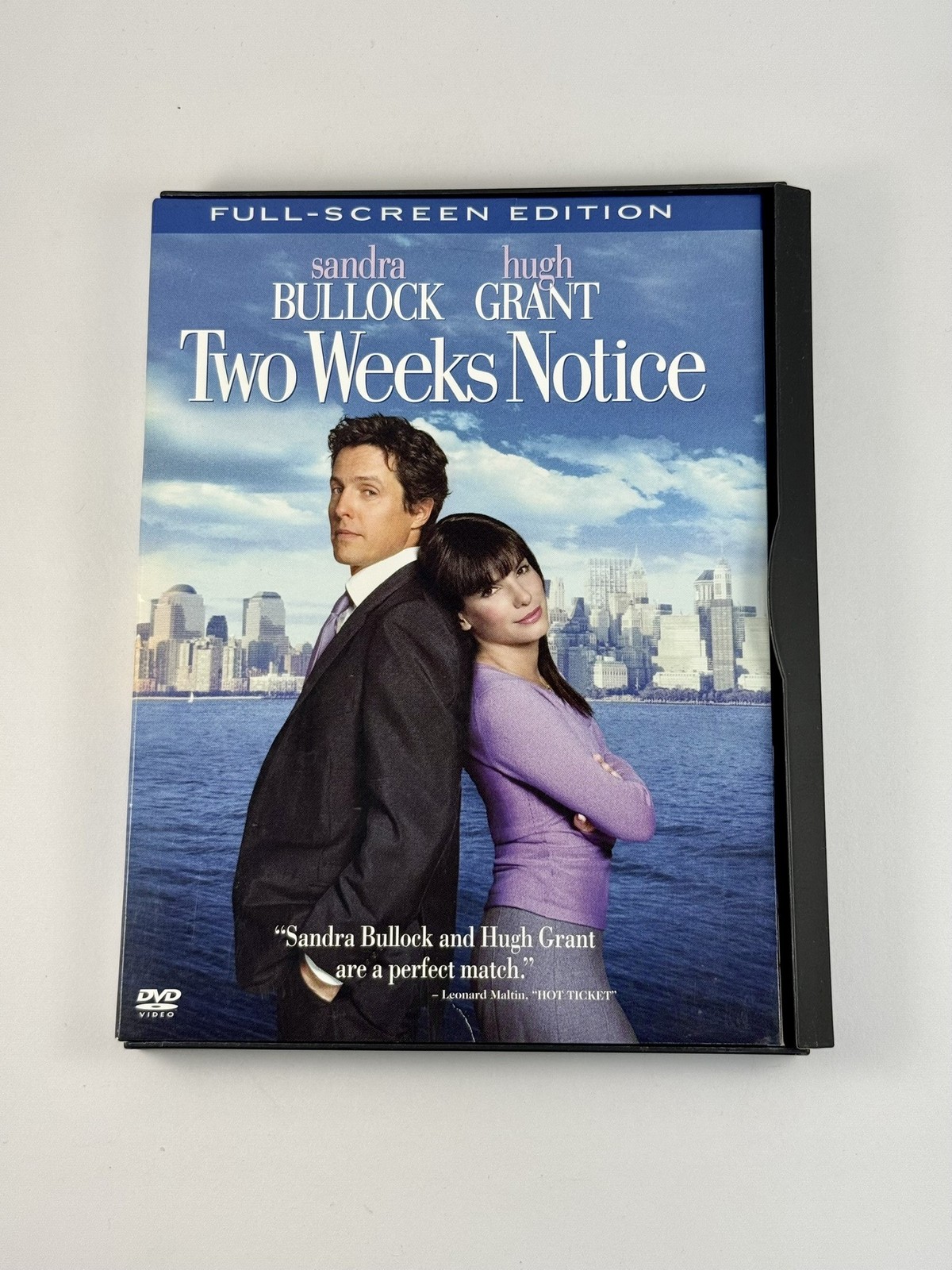 📀 Two Weeks Notice DVD - CASE & ARTWORK ONLY - NO DISC