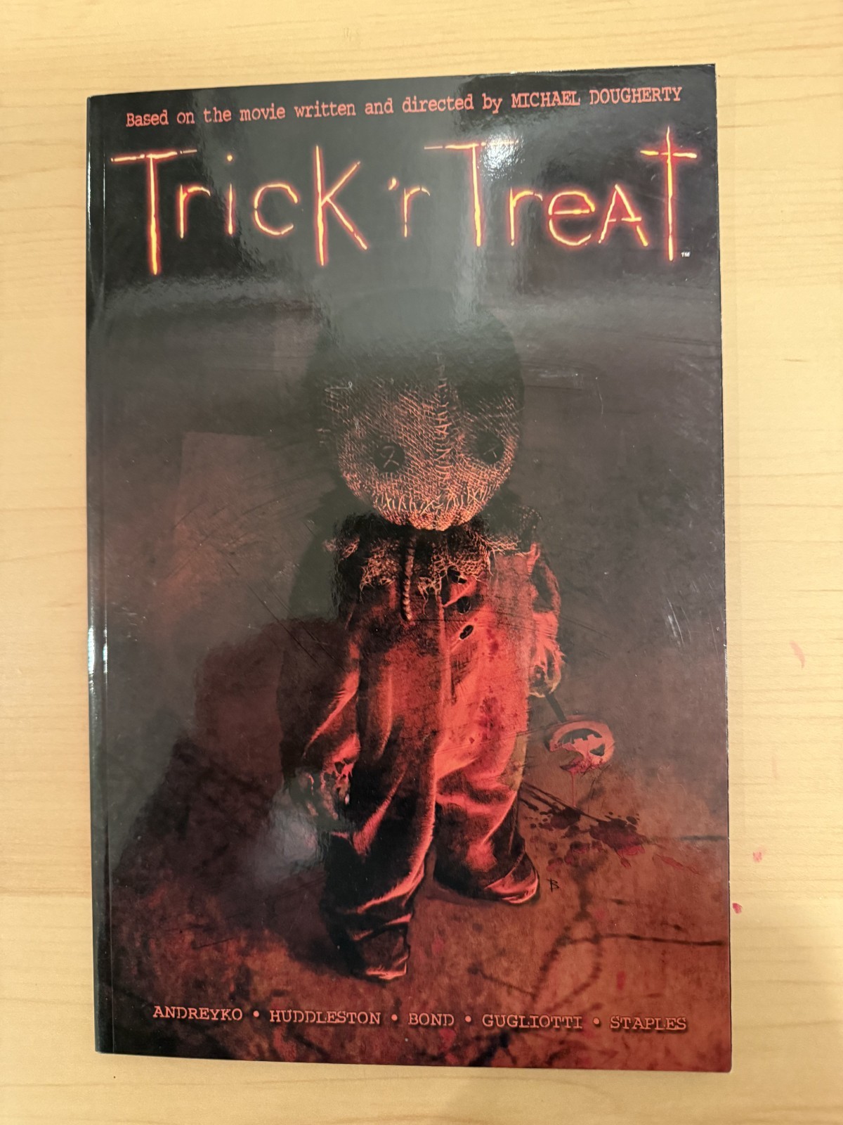 Trick ' R Treat 2009 TPB Horror Graphic Novel GN OOP Movie Anthology RARE