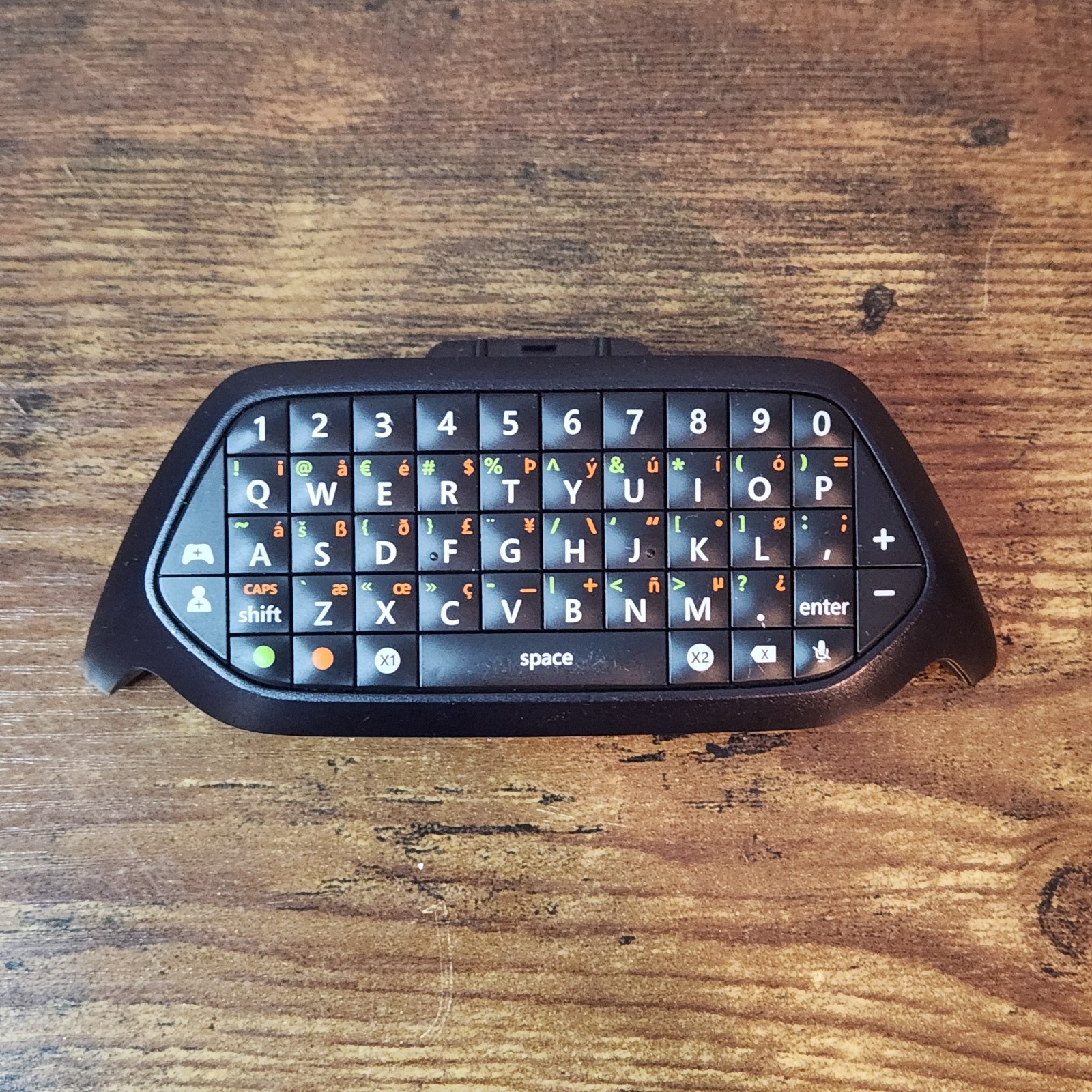 Microsoft Xbox One OEM Chatpad Model 1676 Black For Xbox Controller