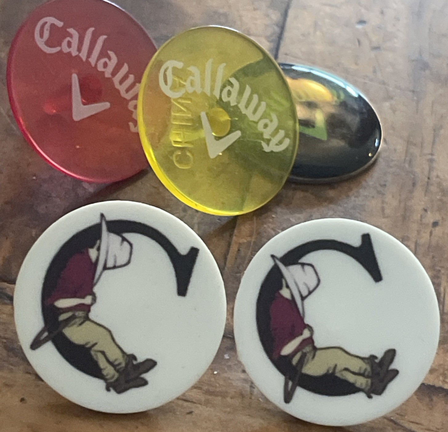Callaway *Rule 35* Ball Markers “CALLAWAY CADDIE” Limited Run 🔥EXTREMELY RARE🔥