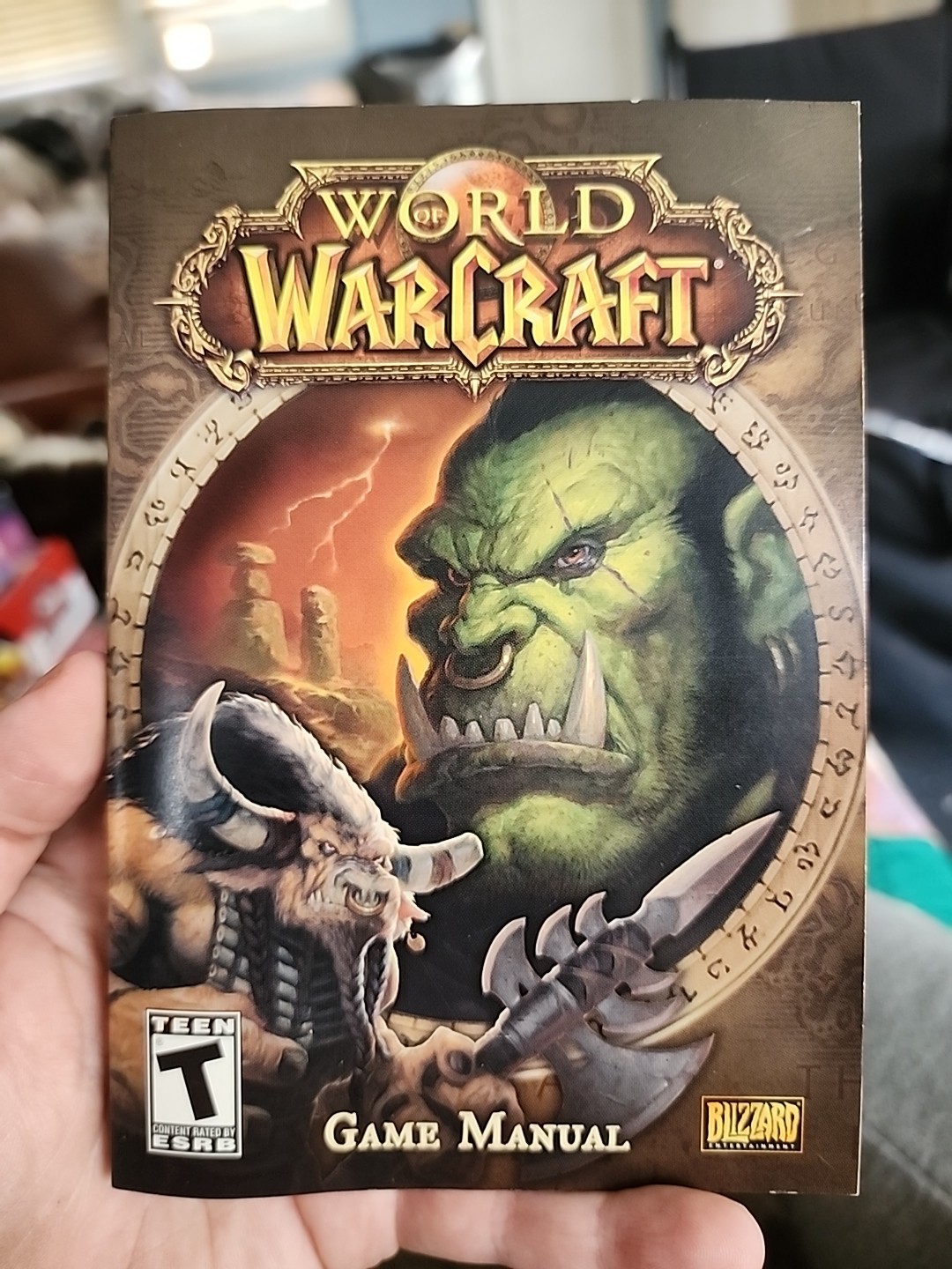 Blizzard Entertainment World of Warcraft Game Manual