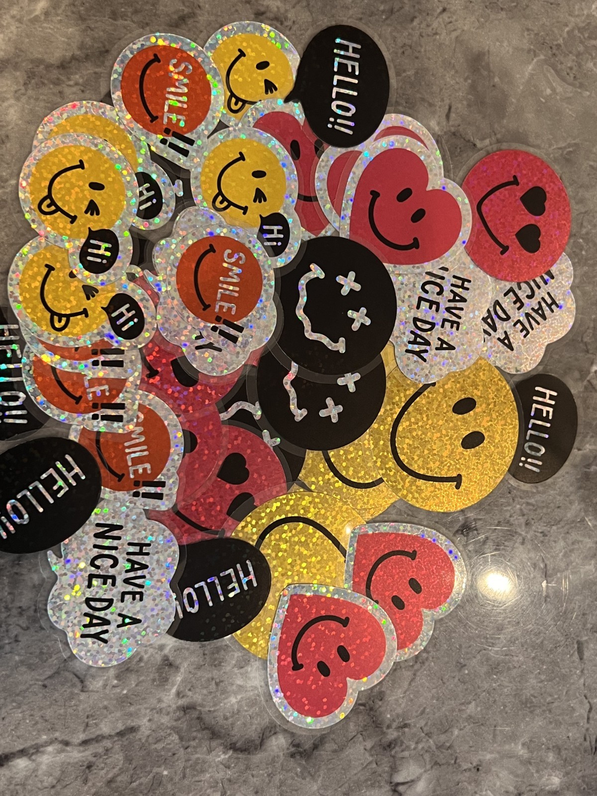 Shipping to Japan sticker   Smile random 4pic