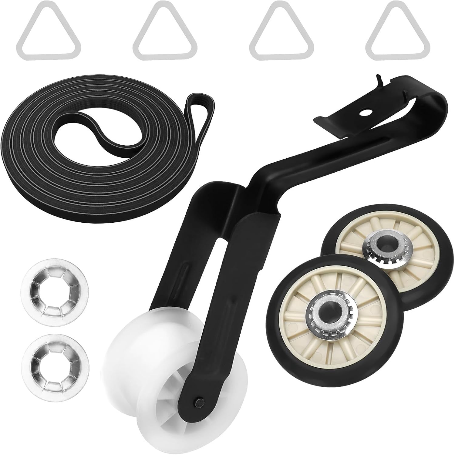 4392065 Dryer Repair Kit w/ 341241 Belt 349241T Rollers 691366 Pulley