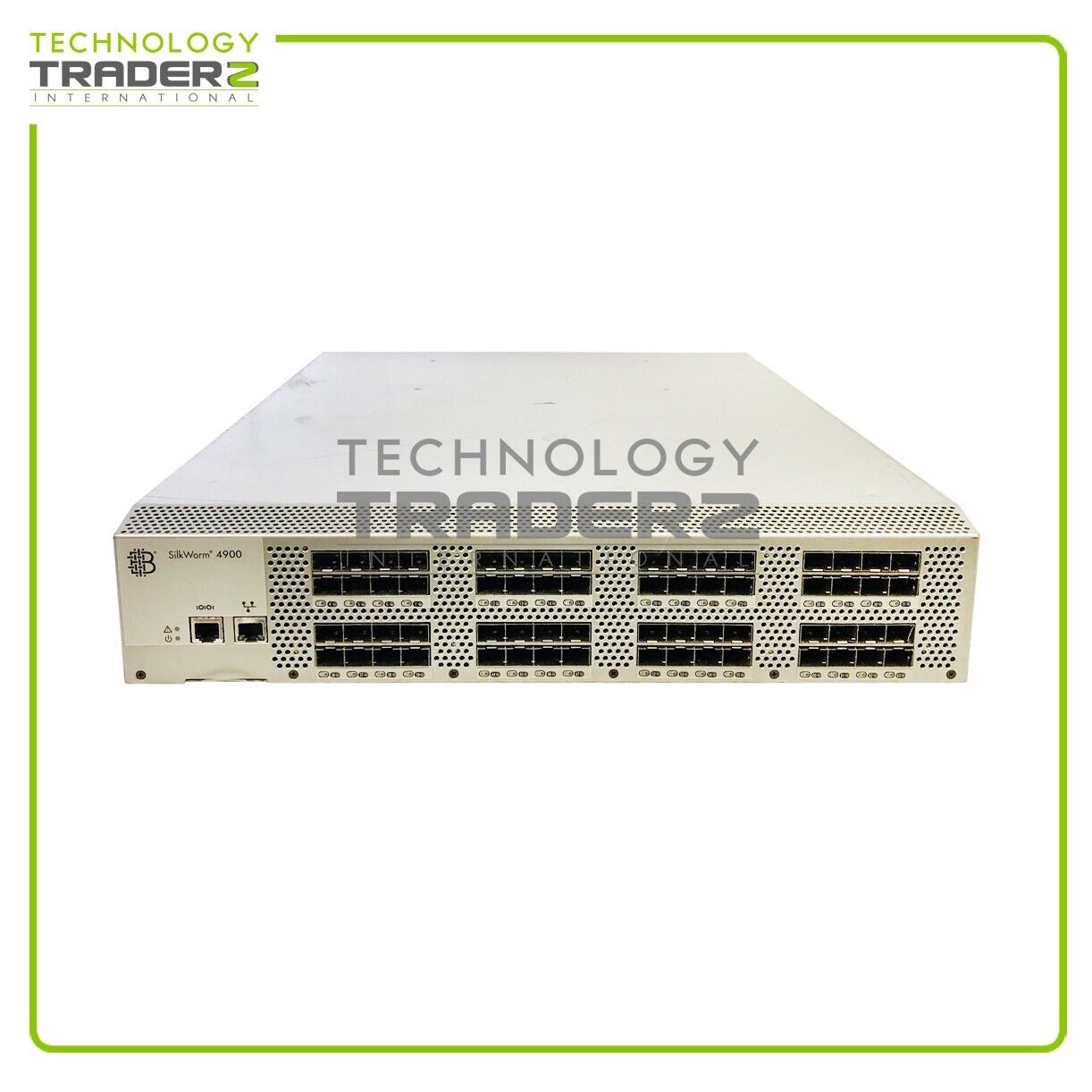 BR-4940-0000 Brocade Silkworm 4900 64 Ports SFP Switch w/ 2x PWS & 3x Fan