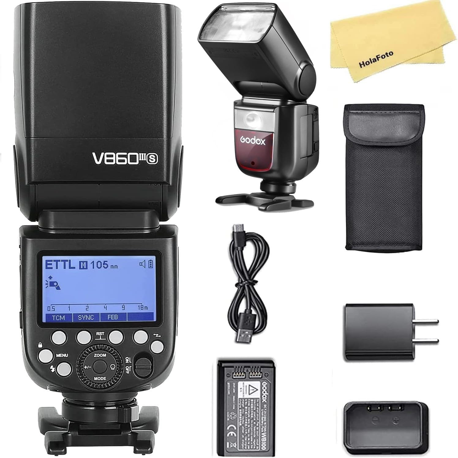 Godox V860III-S Camera Flash for Sony Camera Flash Speedlight Speedlite Light,76