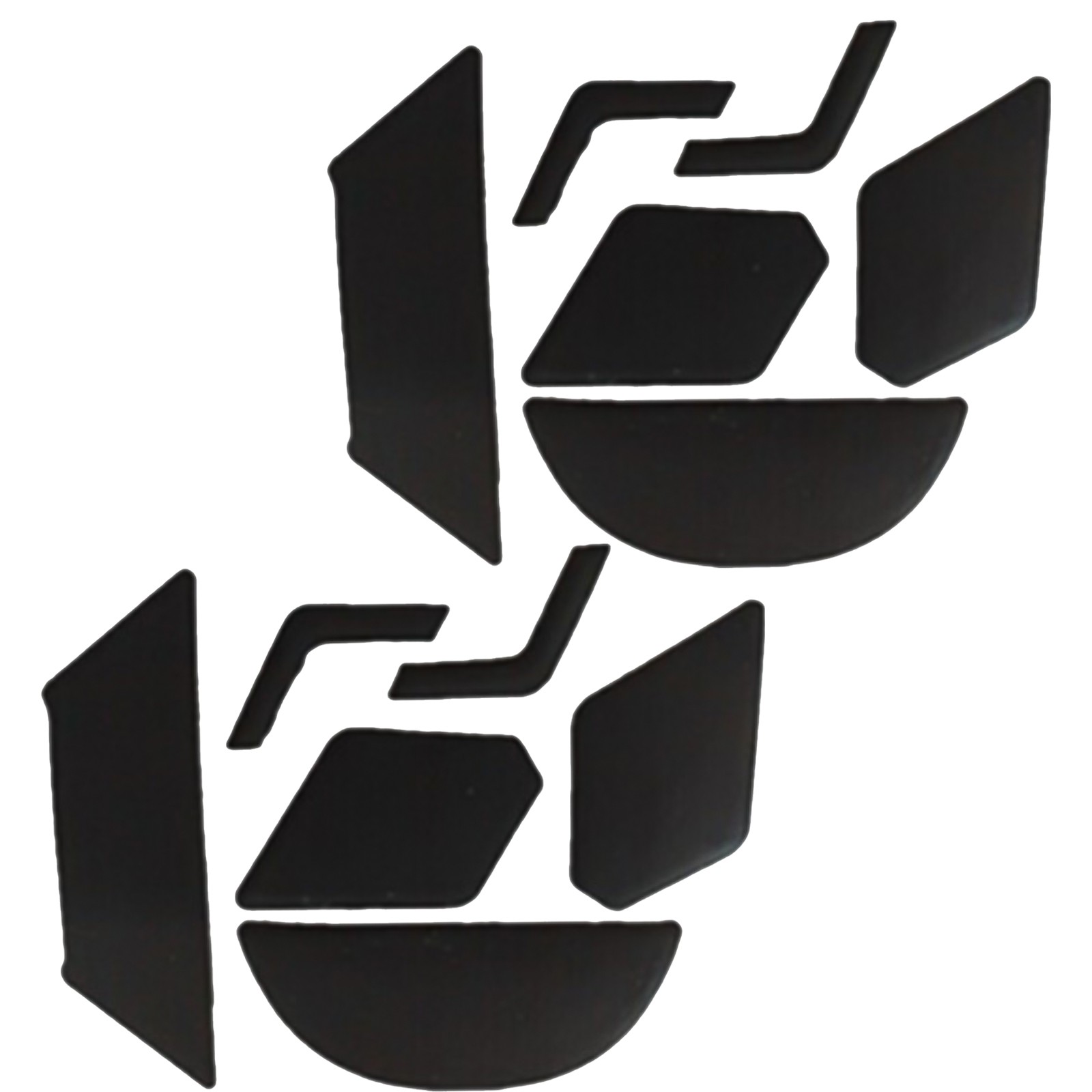 2 Set 0.65mm Mouse Feet Skates Sticker Pad For Logitech G900 Gaming Mouse