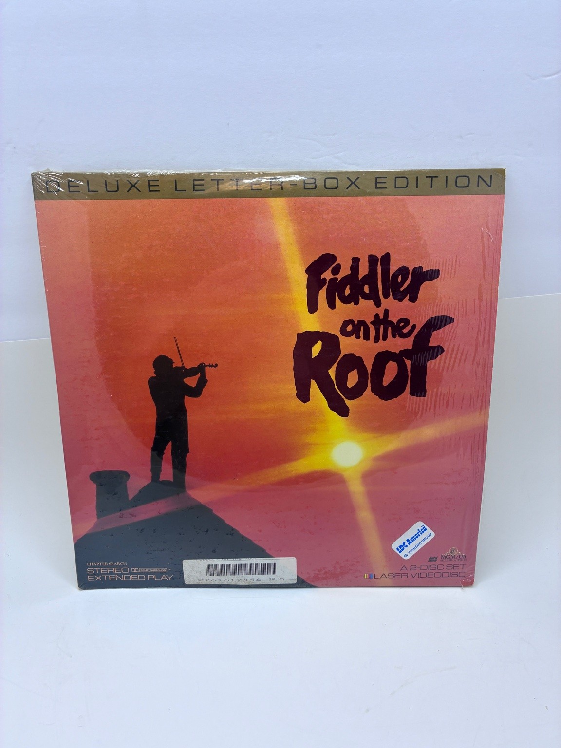 Fiddler on the Roof LaserDisc 1971 Musical Deluxe Letter Box MGM/UA