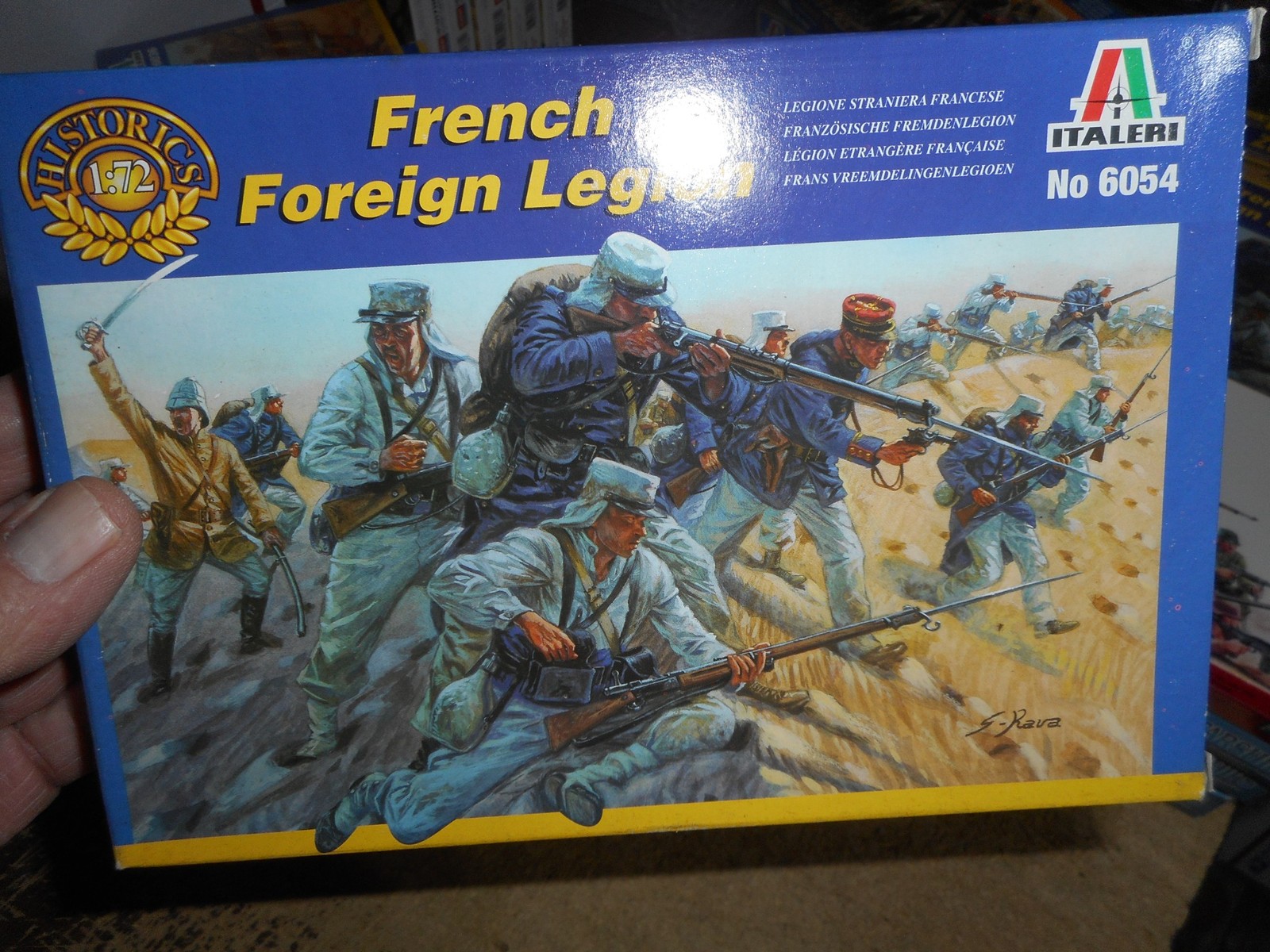 Italeri French Foreign Legion Soldiers in Box 1/72 #6054