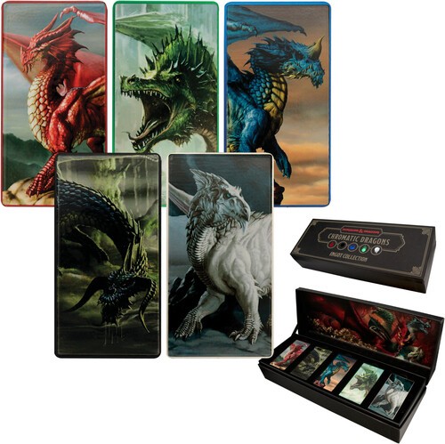 Dungeons & Dragons - Limited Edition Ingot - Chromatic Dragons Set [New Toy] C
