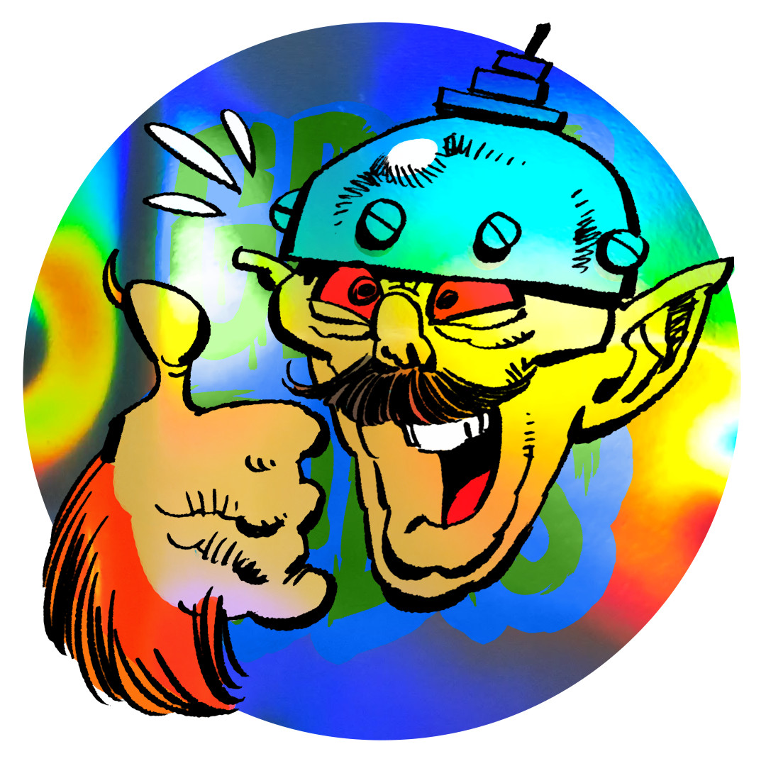 Monster of Freakenwick Grim Folks - NFT Crypto - Affordable - Good Fun Art