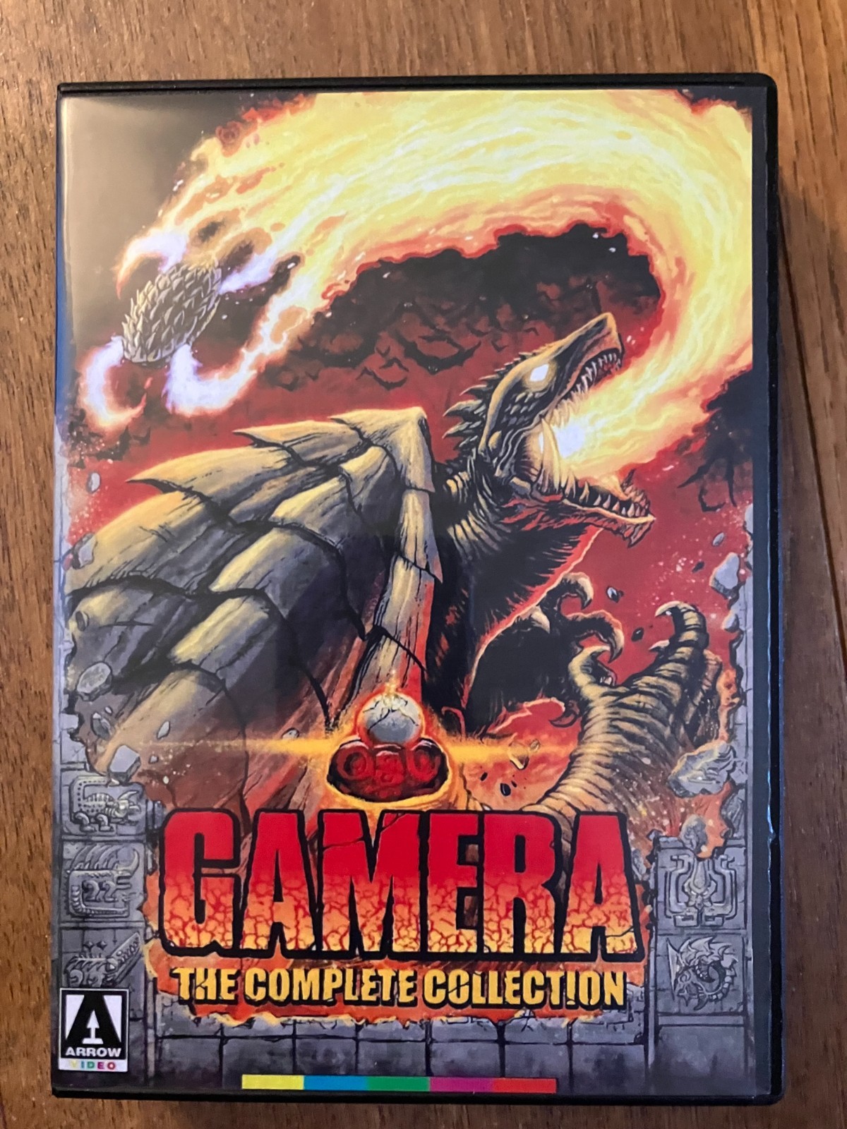 Gamera The Complete Collection - Arrow - Custom Blu Ray dvd box ONLY -(No Discs)
