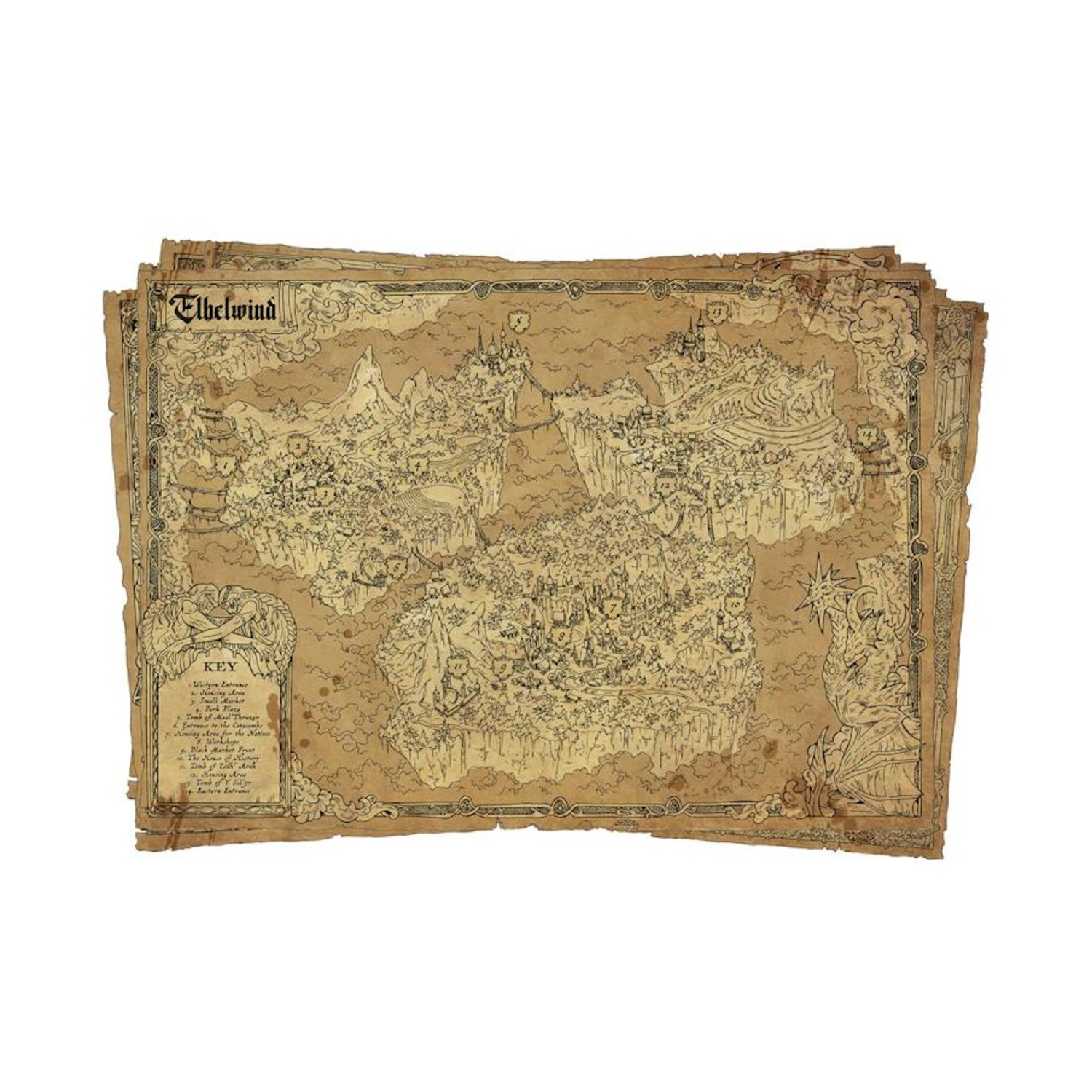 Black Lantern D&D 5th Edition Cities of Fyera Map Pack SW (New)