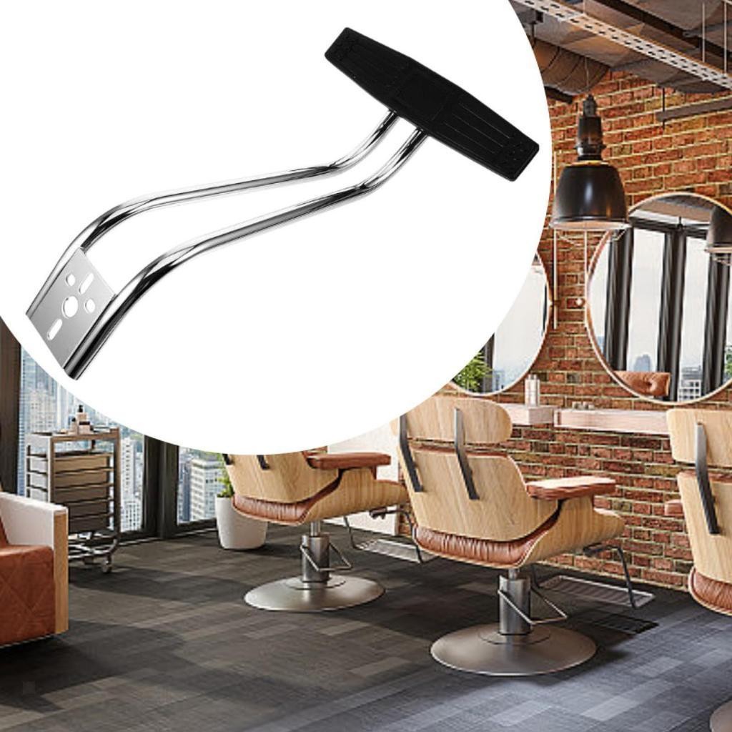 Salon Chair Foot Pedals Salon Foot Rest Rack Barber Chair Parts Heavy Duty