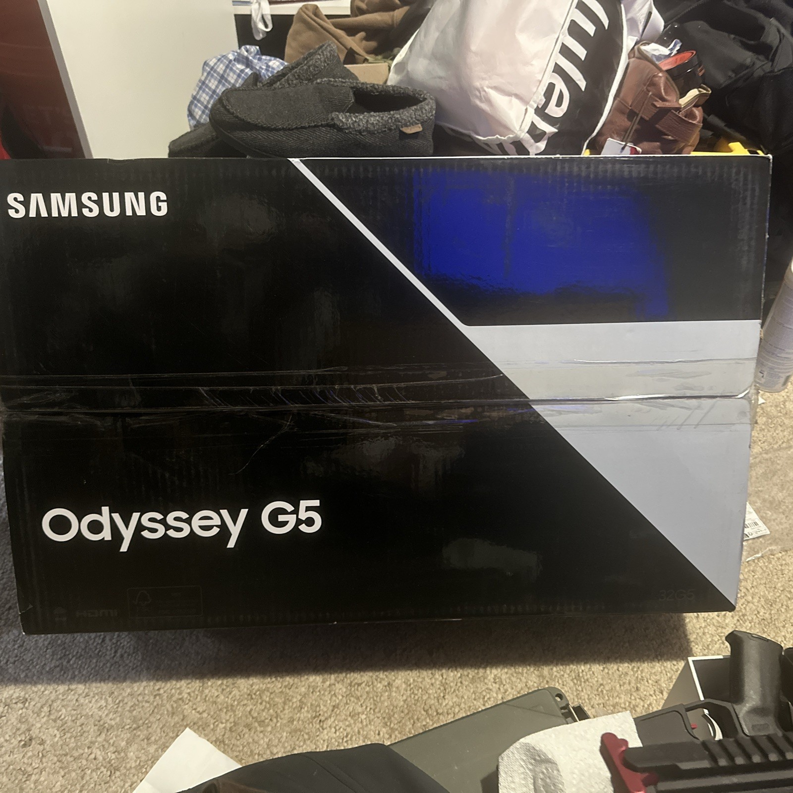 Samsung Odyssey 32" G5 QHD Curved Monitor 165Hz 1000R 1ms Black LS32CG554ENXZA