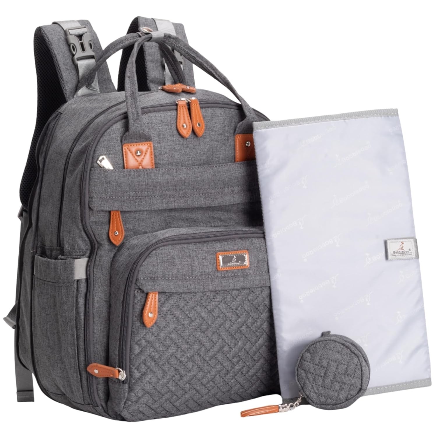 Extra Large Diaper Bag Backpack Expandable Baby Bag W/ Up to 50% More Capacity