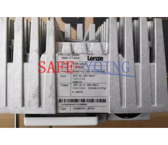 ONE USED LENZE E82MV551-4B152 Inverter *NU