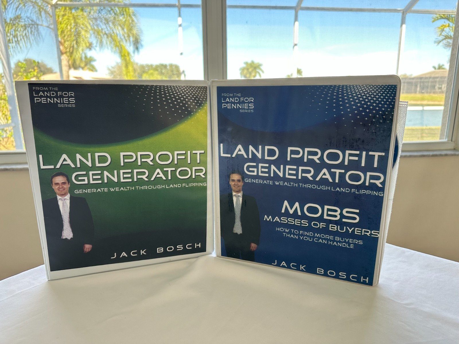 LAND PROFIT GENERATOR COURSE BY JACK BOSCH - TWO MANUALS & 12 DVD'S!  RARE!