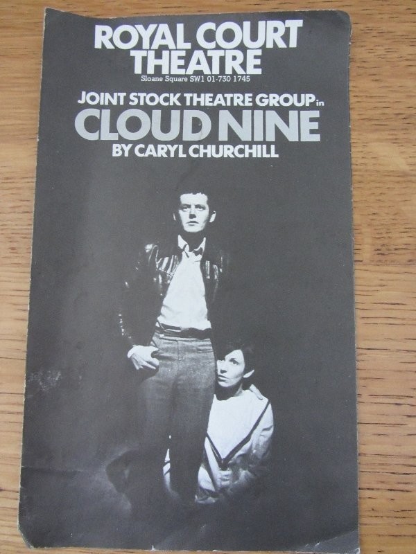 ANTONY SHER JULIE COVINGTON MARGOLYES 1979 Cloud Nine ROYAL COURT