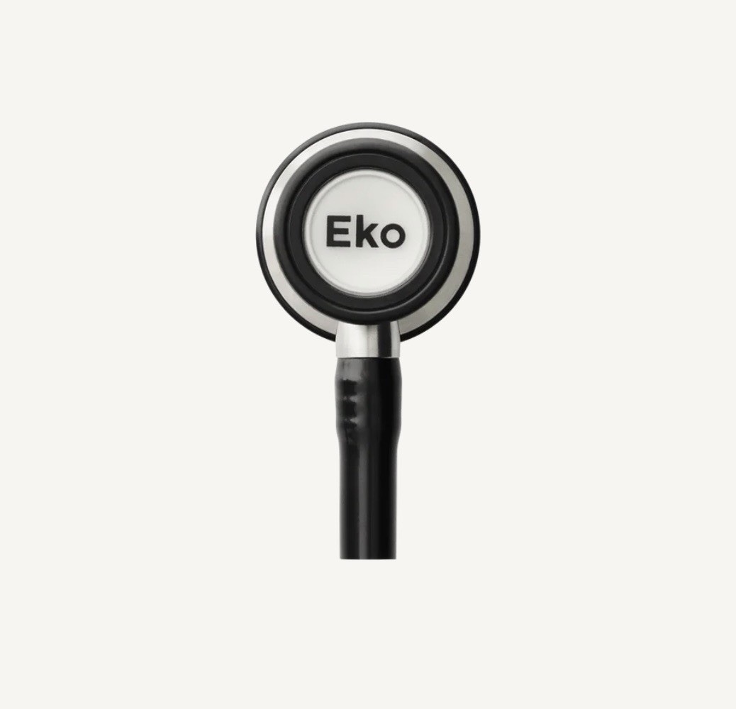 Eko CORE Stethoscope Chestpiece with Ear Tips (6 pair) NEW