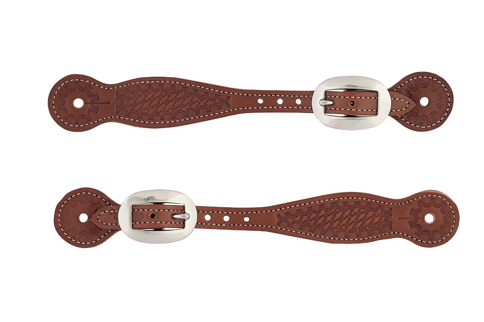 Weaver Leather, Basketweave Skirting Leather Spur Straps