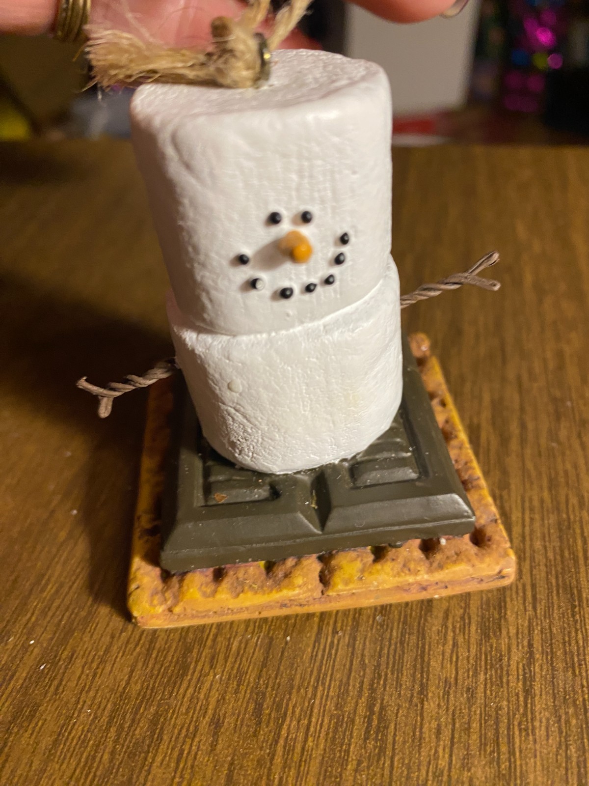 Vintage Original S'mores Christmas Ornament 2 1/2"