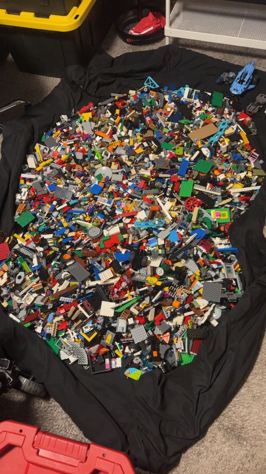 Lot Of 35+ Pounds Of Loose Lego Brick & Accessories - Fast Shipping Sold As Is