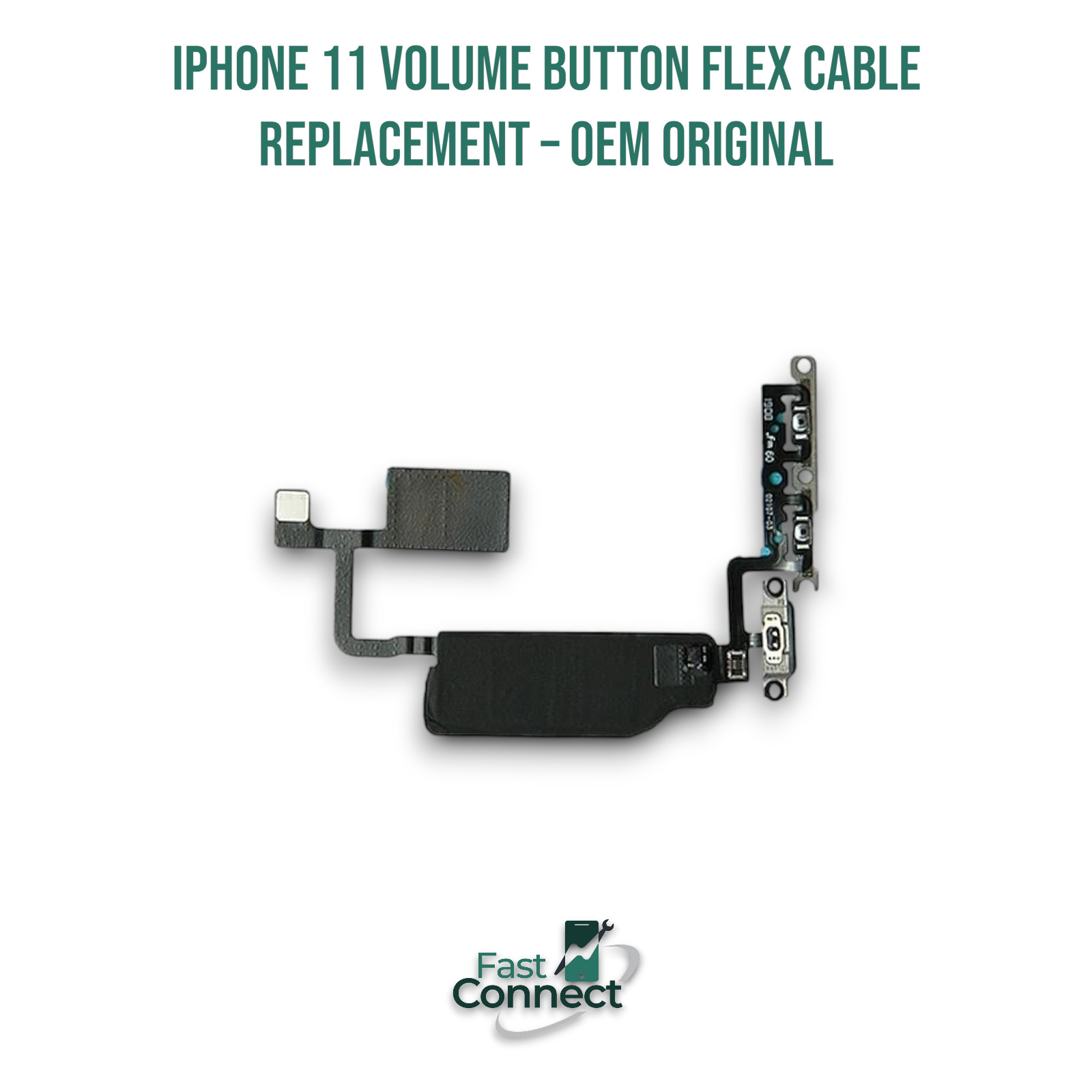 iPhone 11 Volume Button Flex Cable Replacement – OEM Original