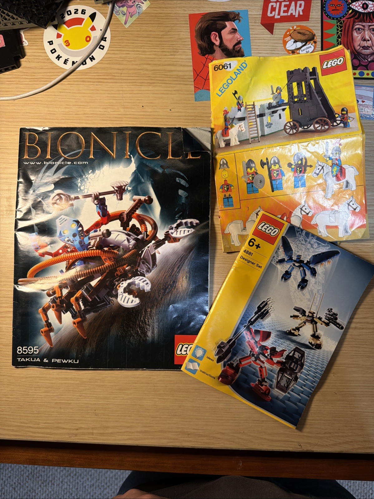 Lego KING'S CASTLE vintage 6080 ORIGINAL INSTRUCTION MANUAL 1984 Legoland Knight