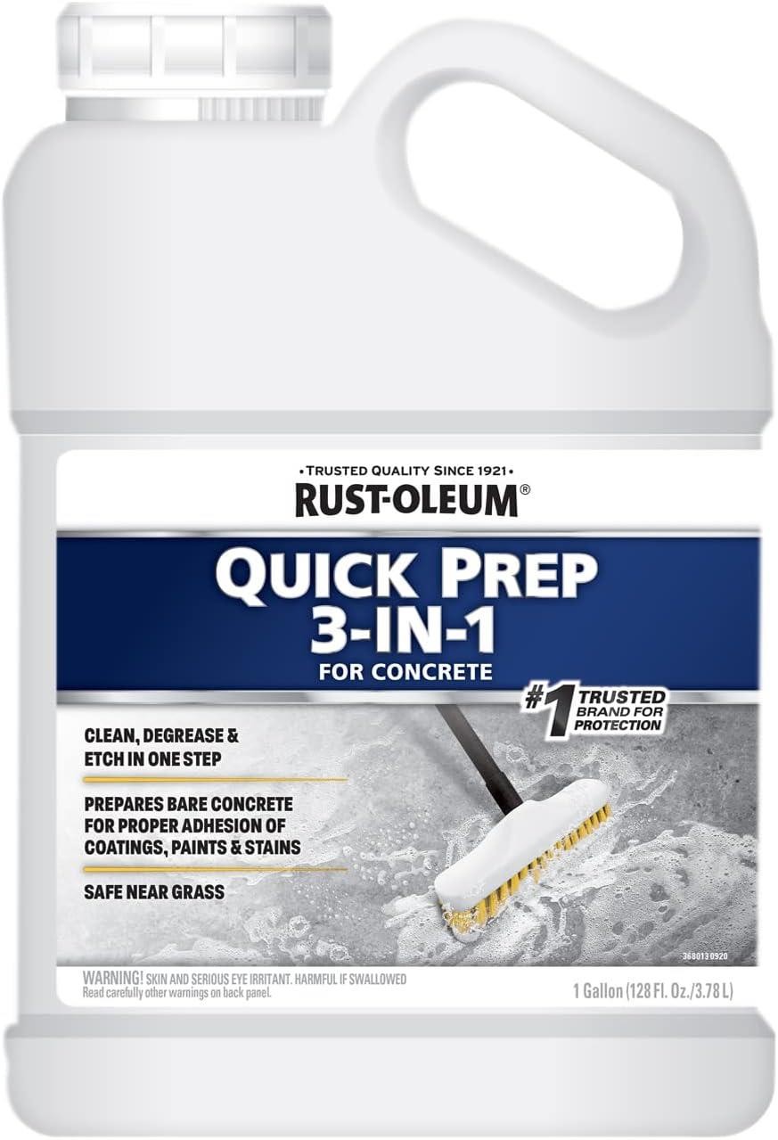 Rust-Oleum Quick Prep 3-IN-1 for Concrete, 1 Gallon - 362970