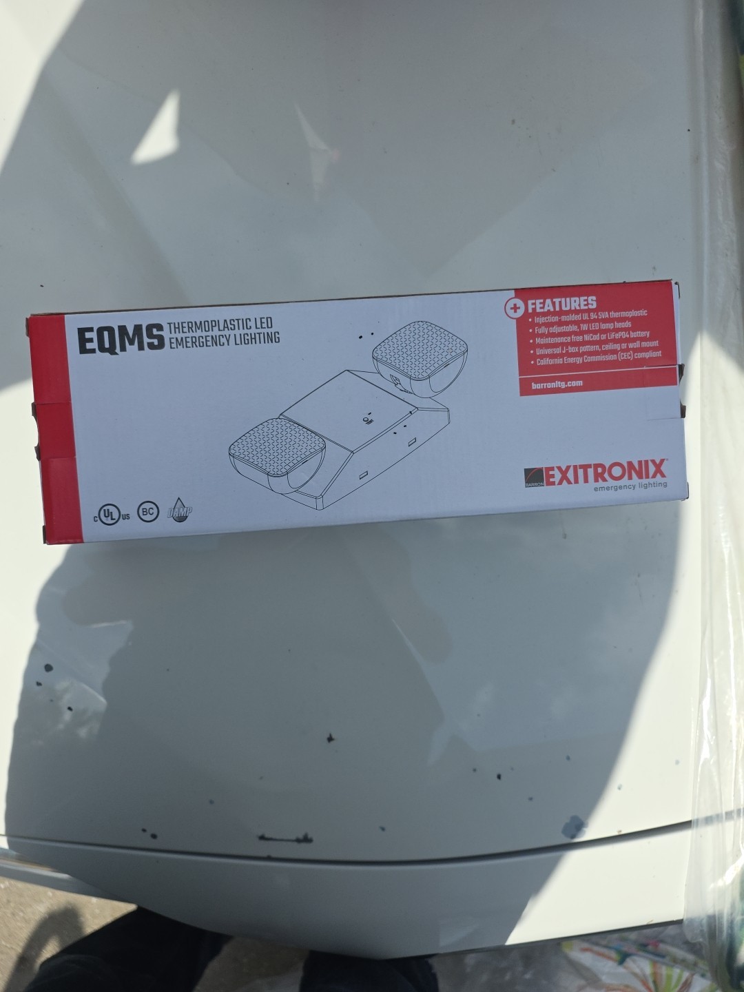 Exitronix LED-90 - Emergency Lighting - Bug Eye - 120 Volt - 277 Volt - NEW