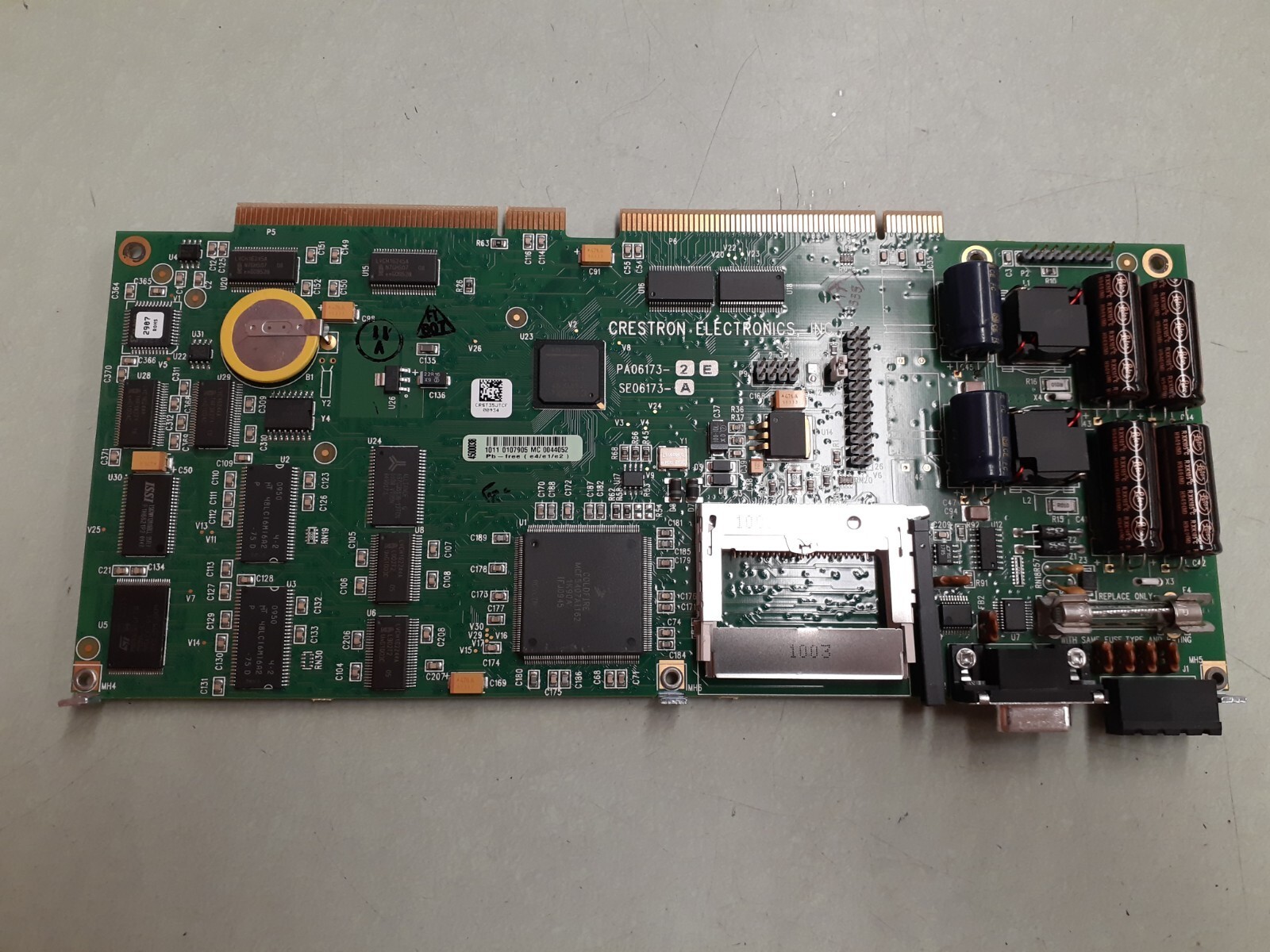 CRESTRON ELECTRONICS, INC. PA06173-2E SE06173-A Board