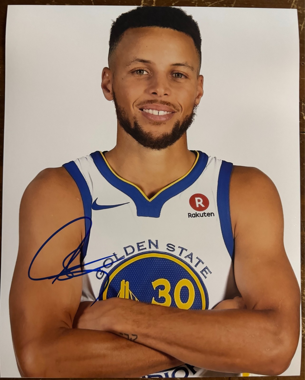 Stephen Curry GS Warriors Signed Autographed Signature 8x10 Matte Photograph COA