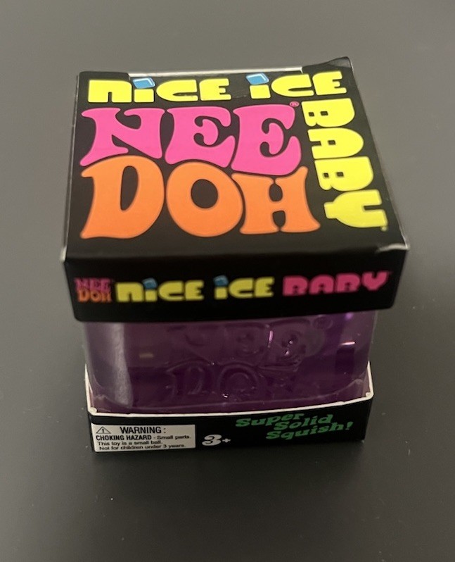 Mini Nee Doh Nice Ice Cube -purple