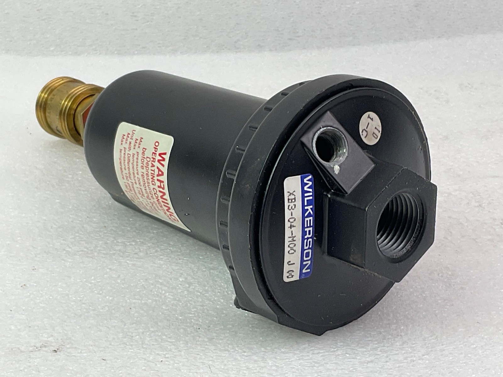 Wilkerson XB3-04-M00 J 00 Auto Drain Valve 200PSI