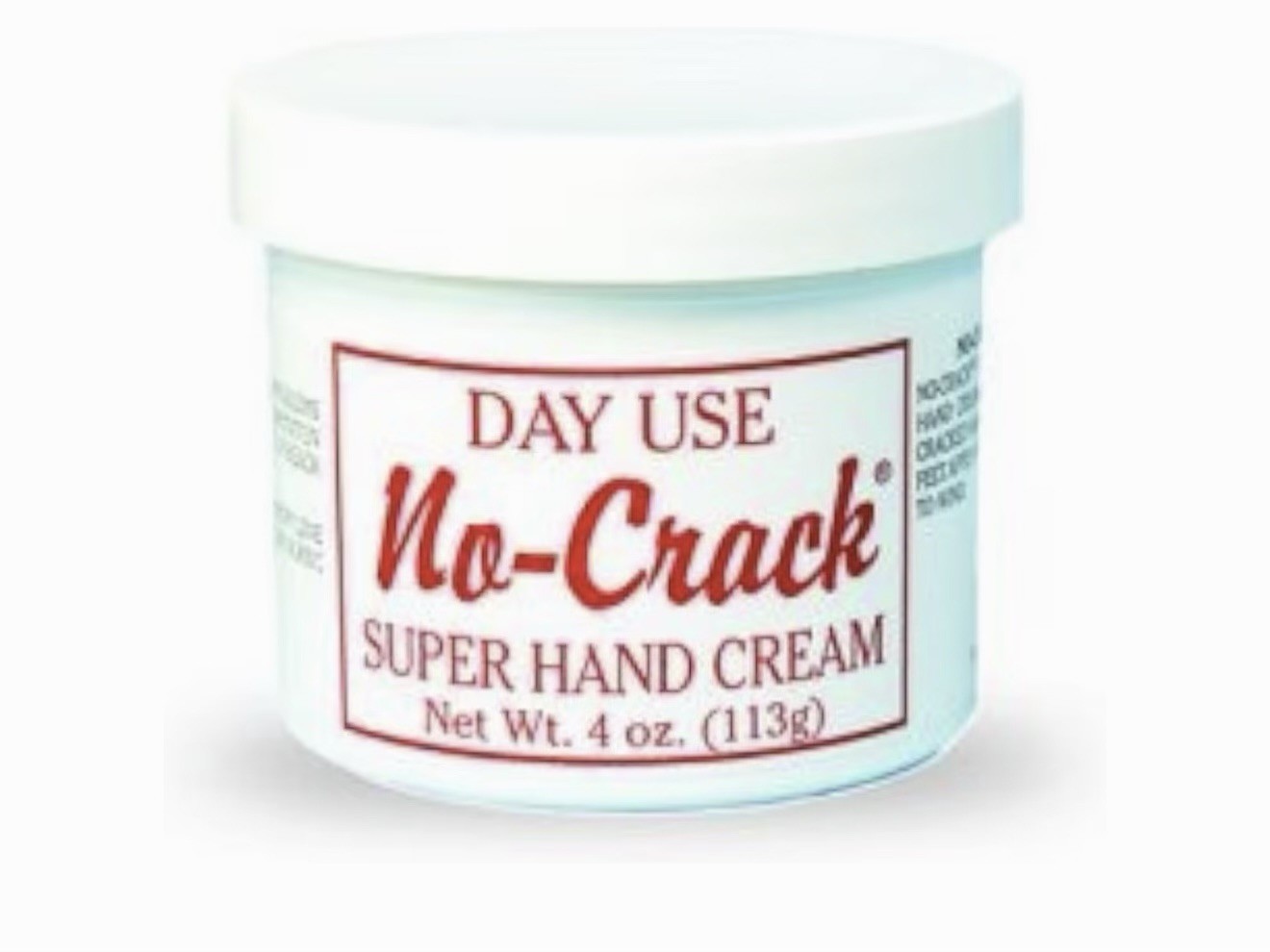 No-Crack Super Hand Cream Day Use 4oz Cold Weather