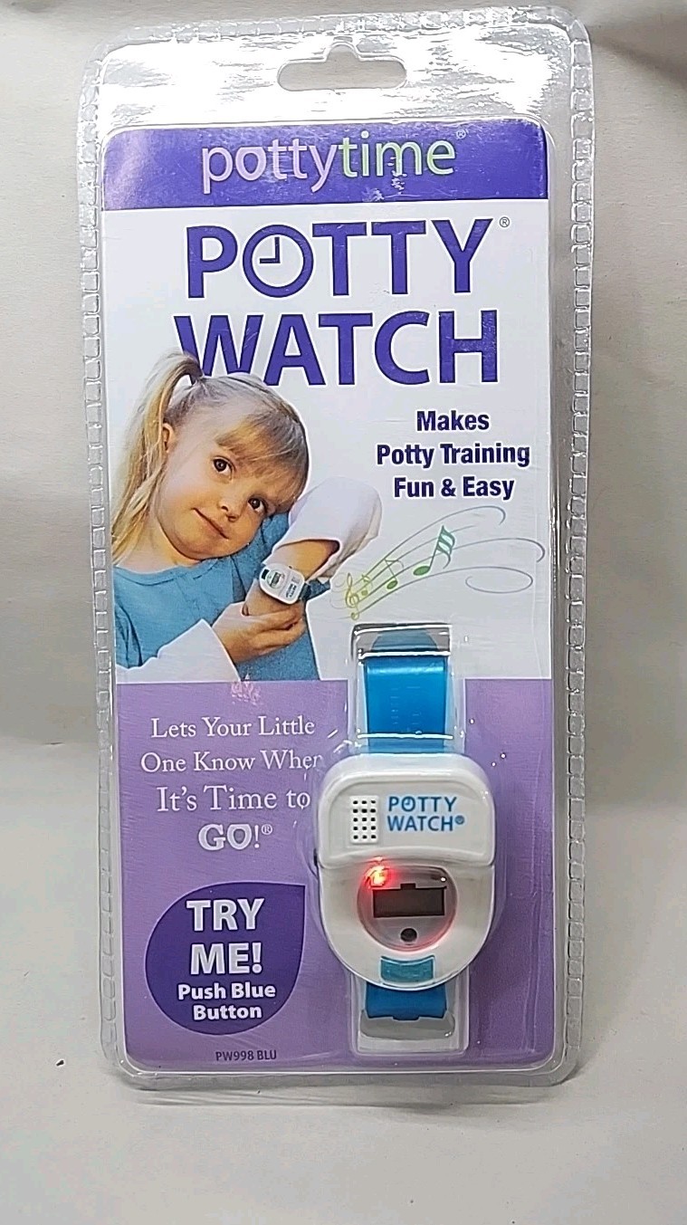 NEW Potty Watch for Kids Potty Training Watch Blue Working 