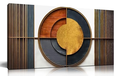 Large Canvas Wall Art for Living Room Bedroom Home Office 20"L x 40"W brown