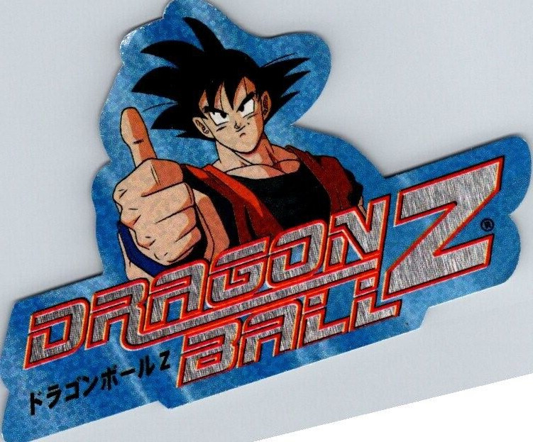 2002 Dragonball Z Sandylion Vending Machine Sticker  4" Wide