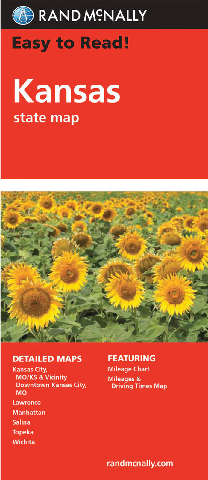 Rand McNally State Map: Kansas from 2009