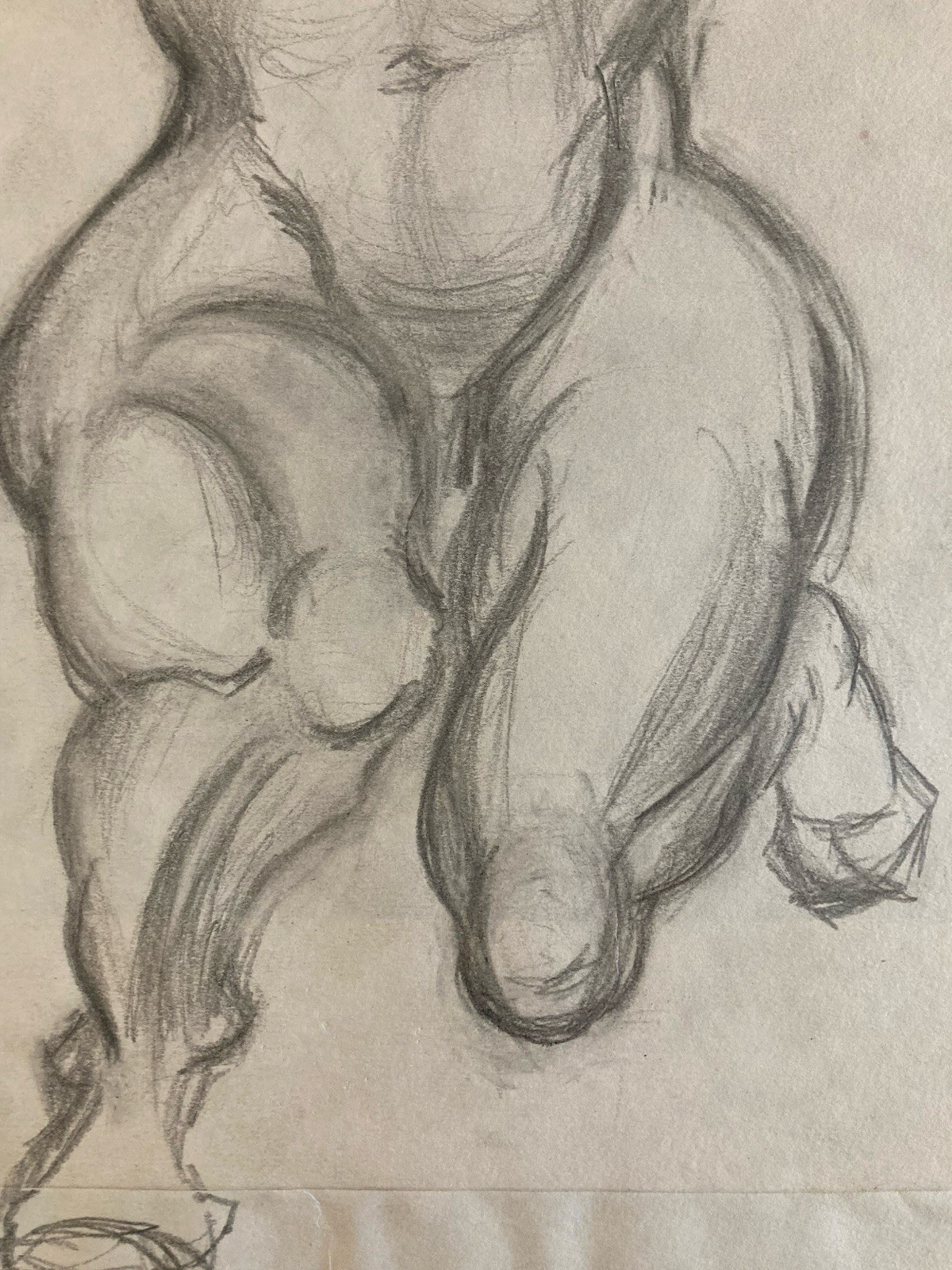 Drawing Paper Woman To Identify Pencil 1960 Expressionist Expressionism Art