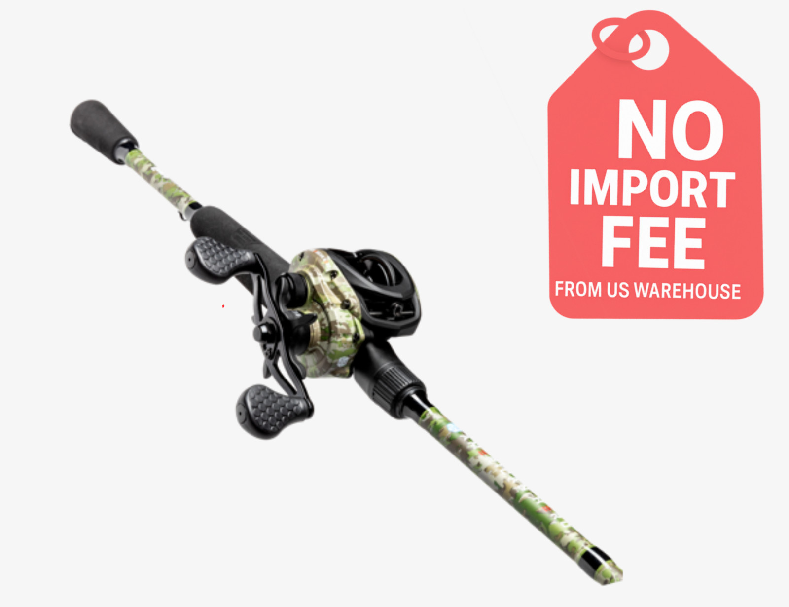 Lew’s IM-7 Graphite Fishing Combo Rod & Reel Spinning Outfit Medium Power