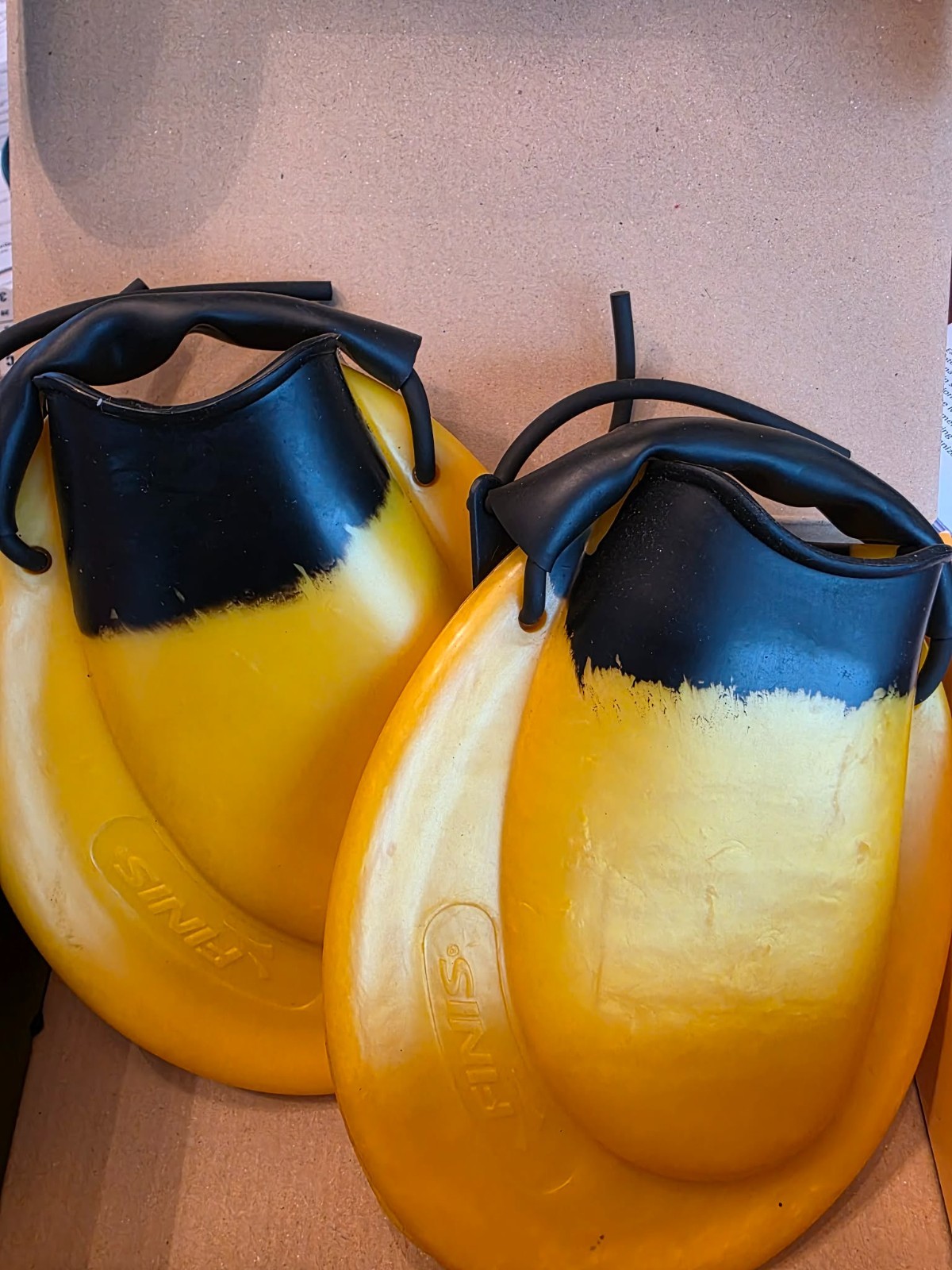 FINIS Positive Drive Swim Training Fins for Men &Women All Strokes Yellow Medium