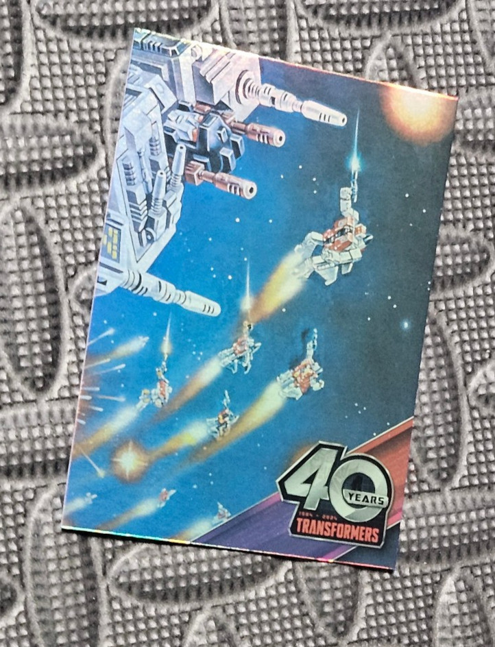 #108 Connecting Card SET D #9  -FOIL 2024 Dynamite Transformers 40Th Anniversary