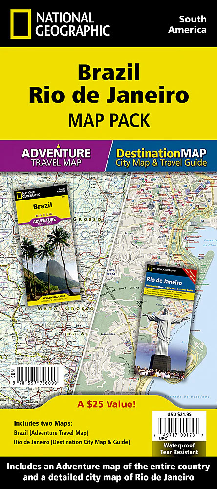 Adventure Map Bundle: Brazil & Rio de Janeiro