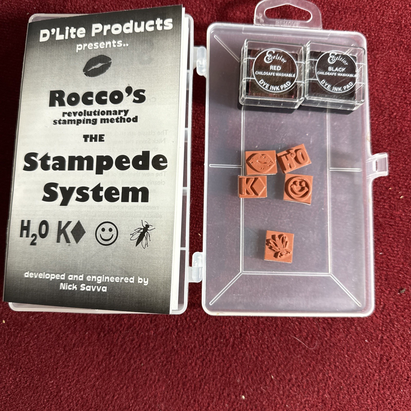 Rocco’s Stampede System - Mark A Spectators Hand - Magic Trick EDC NOS