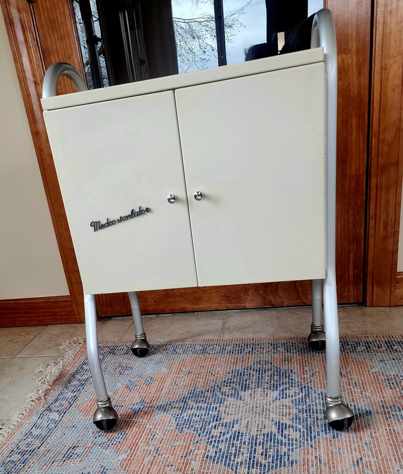 Vintage 1950s Medco Sonlator Medical Cabinet