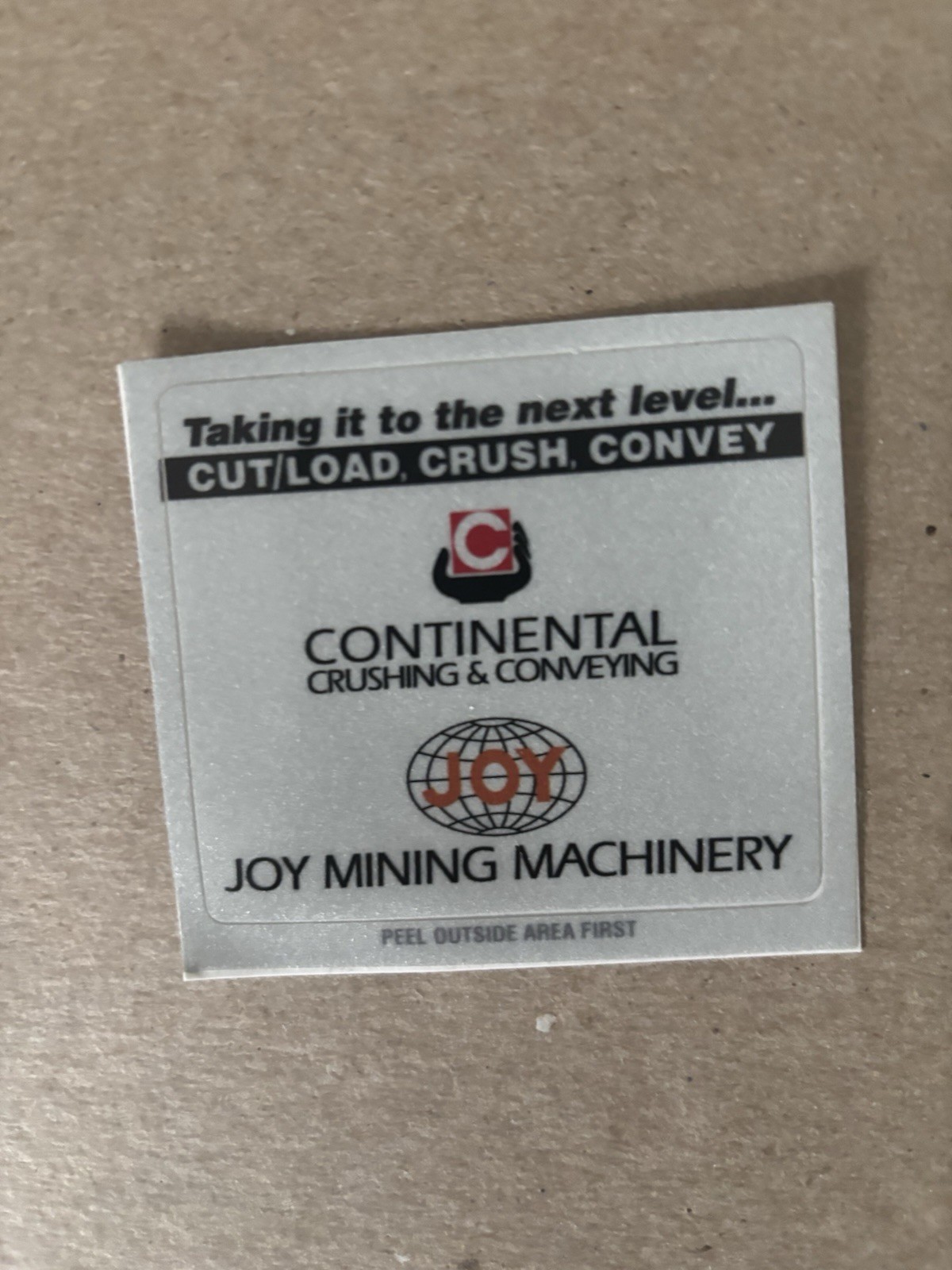 Joy Mining Stickers 2026 Bk