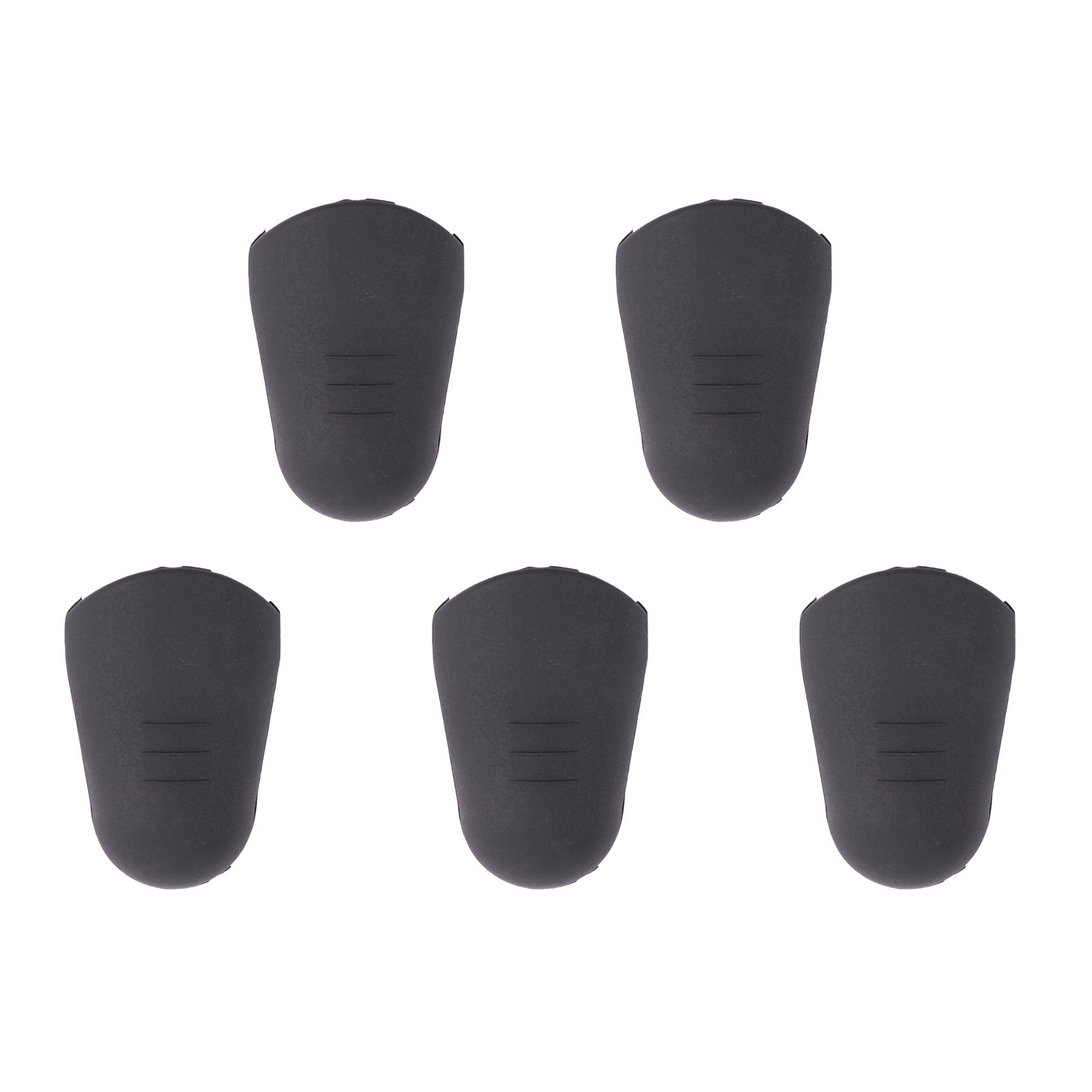 5X Rubber Clarinet Saxophone Mouthpiece  Protect Delicate Tip Black L1J53836