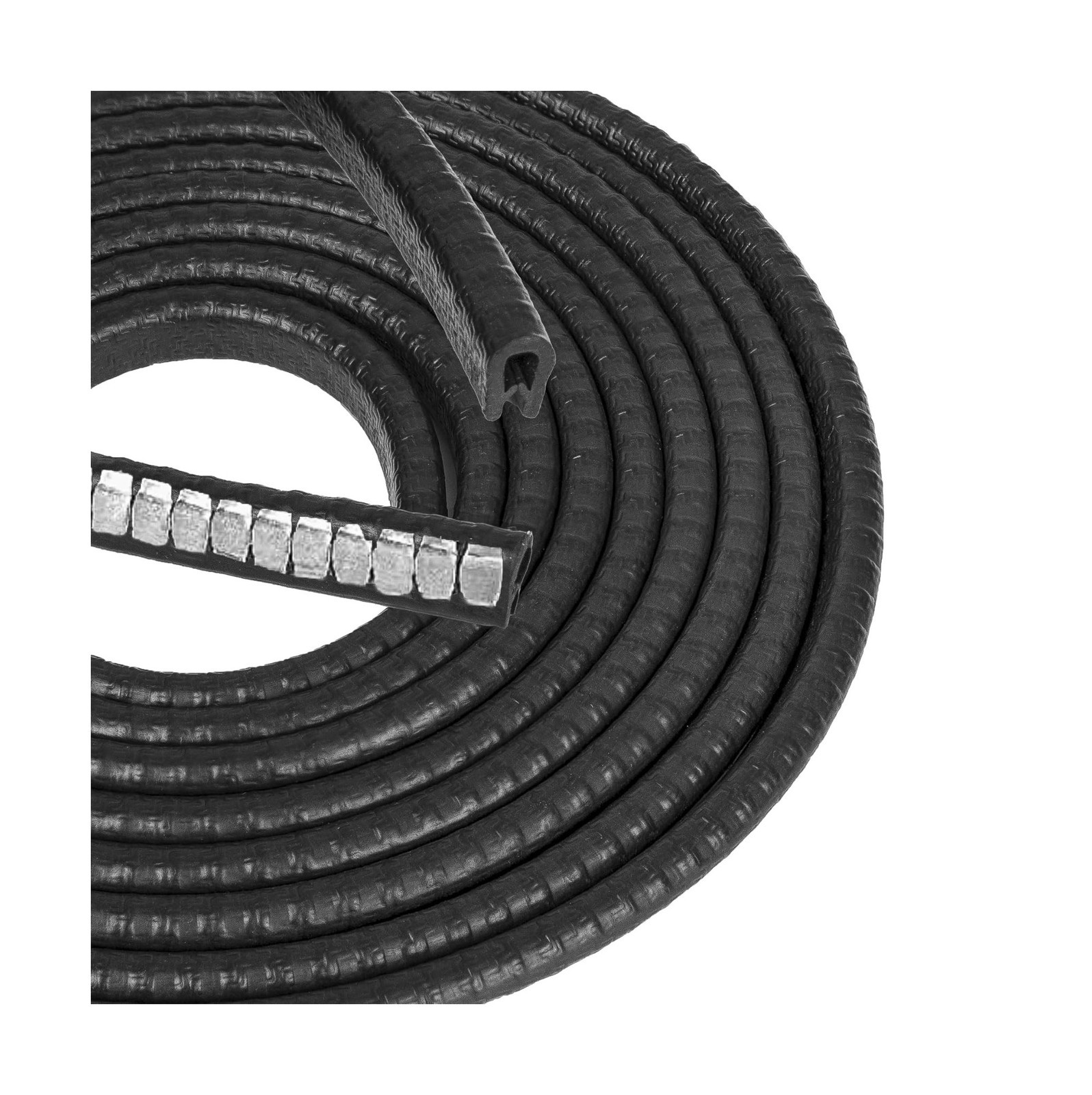 Edge Trim Black Small, Fits Edge 1/16 to 1/8 Inch, Length 10 Feet (3 Meter)